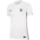 Nike Womens France 22/23 Away S/S Jersey - White