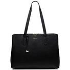 Radley Dukes Place Leather Large Ziptop Workbag Bag - Black