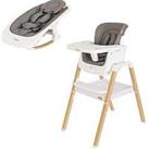 Tutti Bambini Nova Birth To 12 Years Complete Highchair Package - White/Oak