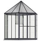 Canopia By Palram Oasis Hexagonal 8Ft Greenhouse - Grey