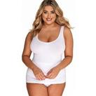 Yours Seamless Control Vest - White