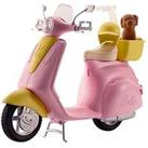 Barbie Scooter With Pet Puppy Accessory