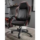 X Rocker Maelstrom Office Chair - Black/Red