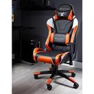 X Rocker Agility Orange/Black Sport Esport Pc Office Gaming Chair