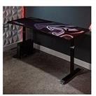 X Rocker Cougar Xl Esports Gaming Desk With Manual Height Adjustment