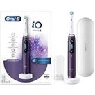 Oral-B Io8 Violet Electric Toothbrush + Travel Case - 3 Hour Quick Charge - 6 Modes