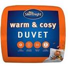 Silentnight Warm & Cosy Duvet - 15 Tog - White