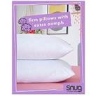 Snug Fantastically Firm Pillow Pair - White