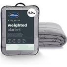 Silentnight Wellbeing Adult Weighted Blanket - 9Kg - Grey