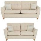 Very Home Ashley Fabric 3 Seater + 2 Seater Sofa Set (Buy And Save!)