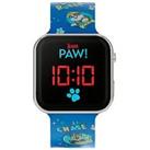Nickelodeon Paw Patrol Blue Strap Led Watch