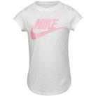 Nike Kids Girls Futura T-Shirt - White