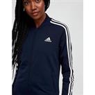 Adidas Sportswear Essentials 3 Stripes Tracksuit - Navy