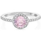 Buckley London The Carat Collection - Pink Halo Ring