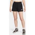 Nike Nsw Club Fleece Mid Rise Shorts - Black