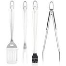 Tower 4-Piece Stainless Steel Bbq Accessory Set