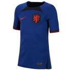 Nike Youth Netherlands Away 22/23 Replica Shirt - Blue