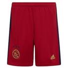 Adidas Junior Ajax Away 22/23 Shorts - Red