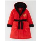 Manchester United Dressing Gown - Red