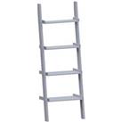 Vida Designs York 4 Tier Ladder Bookcase - Grey