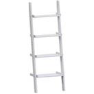 Vida Designs York 4 Tier Ladder Bookcase - White