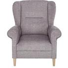 Very Home Weston Fabric Armchair - Silver - Fsc Certified