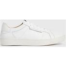 Allsaints Sheer Leather Trainers - White