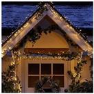 Festive Set Of 1000 Multifunction Warm White Sparkle Indoor/Outdoor Christmas Tree Lights