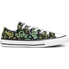 Converse Chuck Taylor All Star Snake Print Childrens Ox Trainers