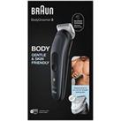 Braun Body Groomer 3 Bg3350 Manscaping Tool For Men With Sensitive Comb