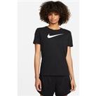 Nike Swoosh Short Sleeve T-Shirt - Black