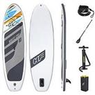 Bestway Hydro-Force White Cap Sup Inflatable Stand-Up Paddle Board Set 10Ft