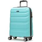 Rock Luggage Bali 8 Wheel Hardshell Cabin Suitcase - Turquoise
