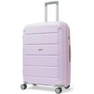 Rock Luggage Tulum 8 Wheel Hardshell Medium Suitcase - Lilac