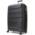 Rock Luggage Tulum 8 Wheel Hardshell Large Suitcase - Black