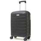 Rock Luggage Prime 8 Wheel Hardshell Cabin Suitcase - Black
