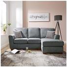 Very Home Hopton Right Hand Chaise Sofa - Grey