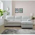 Very Home Danielle Fabric Right Hand Chaise Sofa - Natural - Fsc Certified