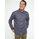 Everyday Long Sleeve Button Down Oxford Shirt - Navy