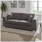 Very Home Maya Fabric Sofa Range - Grey - Fsc Certified - 3 Seater Sofa