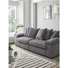 Very Home Amalfi 4 Seater Scatter Back Fabric Sofa - Fsc Certified