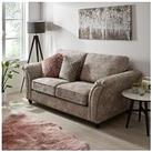 Very Home Ariel Fabric Sofa Range - Silver - Fsc Certified - 3 Seater Sofa