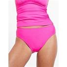 Everyday Shape Enhancing Mid Rise Brief - Hot Pink