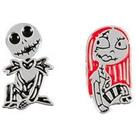Disney Nightmare Before Christmas Sterling Silver Mismatched Stud Earrings E906359Sl.Ph
