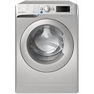 Indesit Bwe91496Xsukn 9Kg Load, 1400Rpm Spin Washing Machine - Silver