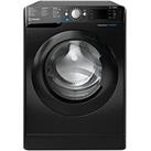 Indesit Innex Bwe91496Xkukn 9Kg Load, 1400Rpm Spin Washing Machine - Black