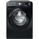 Indesit Bwa81684Xkukn 8Kg Load, 1600Rpm Spin Washing Machine - Black