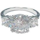 Buckley London The Carat Collection - Clear Trilogy Ring