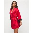 Ann Summers Nightwear & Loungewear Cherryann Planet Robe - Bright Red