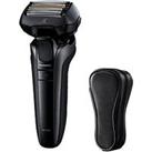Panasonic Es-Lv6U Wet & Dry 5-Blade Electric Shaver For Men With Precise Clean Shaving